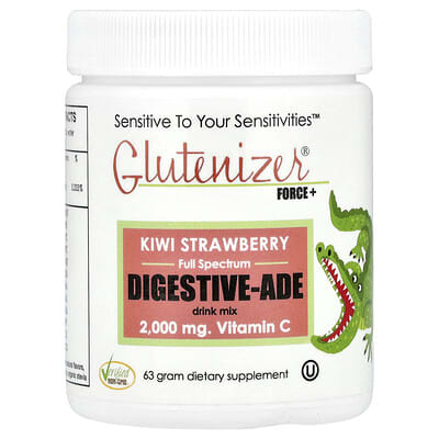 Sufficient C Glutenizer® Force+, Киви-клубника, 63 g