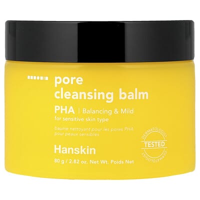 Очищающий бальзам Hanskin Pore Cleansing Balm, PHA, 2.82 oz (80 g)