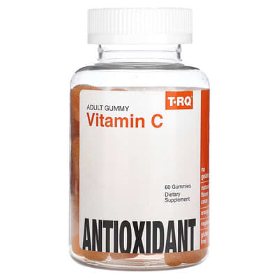 Adult Gummy, Vitamin C, Orange, 60 Gummies (125 mg per Gummy)