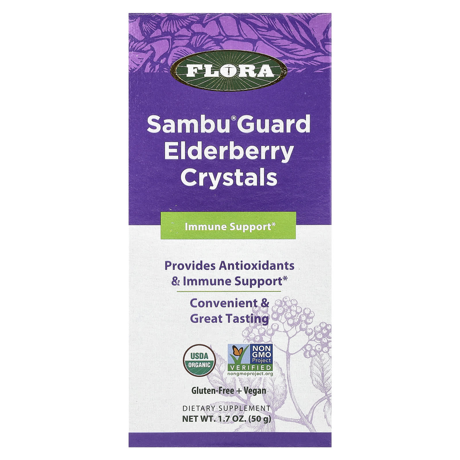 Кристаллы бузины Flora Sambu Guard, 50 g