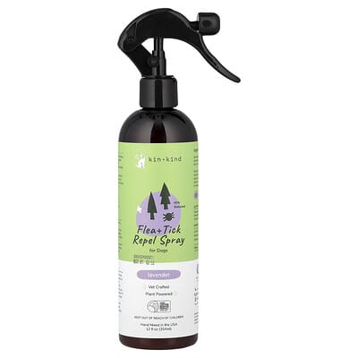 Спрей от блох и клещей Kin+Kind For Dogs Lavender