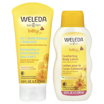 Набор Weleda Baby Bundle, Calendula, 2 предмета