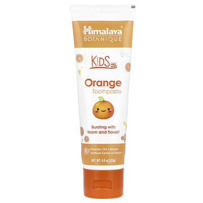 Детская зубная паста Himalaya, апельсин, 113 g
