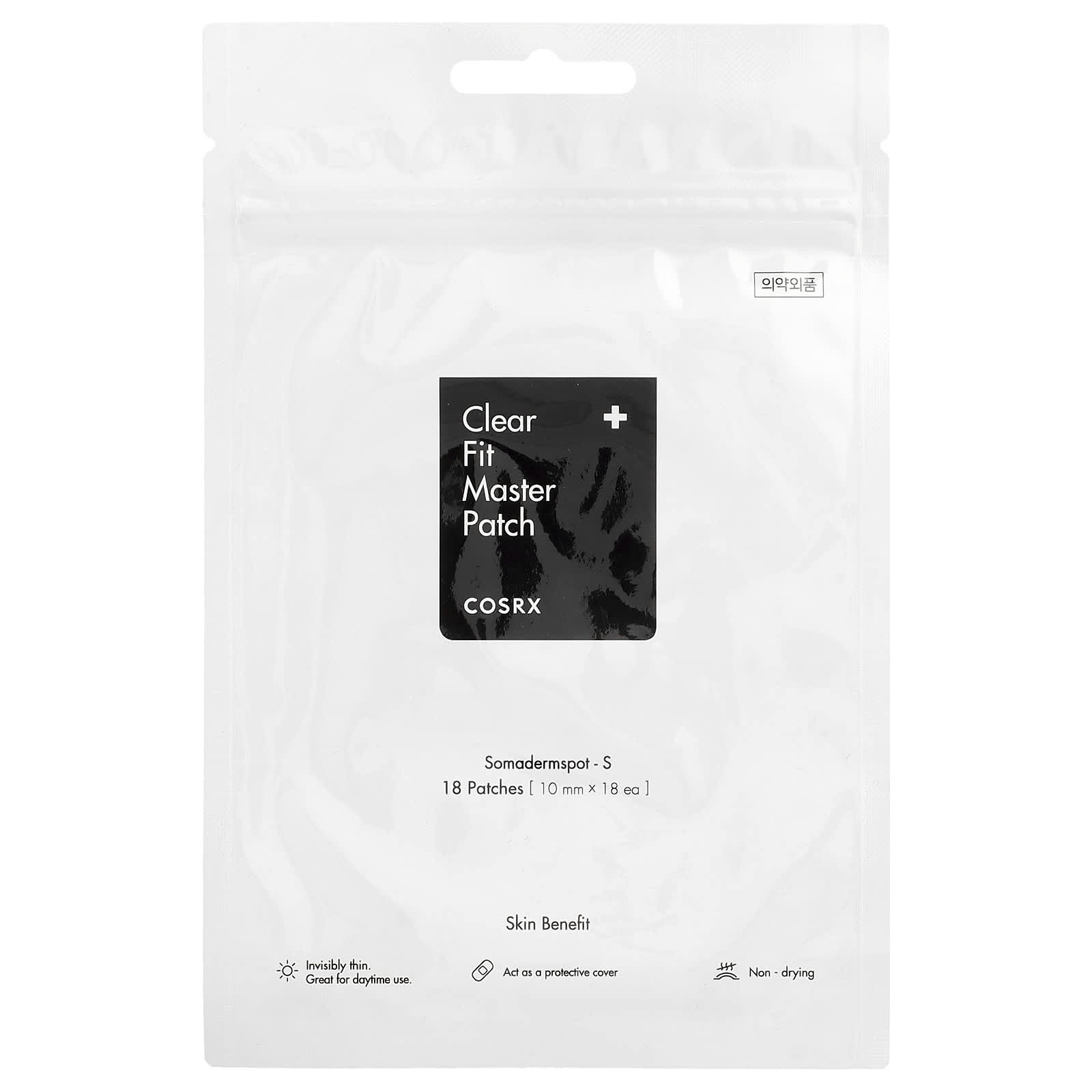 Clear Fit Master Patch, 18 Patches
