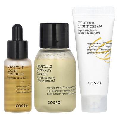 Набор для сияния кожи Honey Glow, 3 предмета