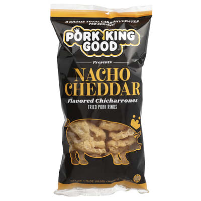 Ароматизированные чичарронес, начос чеддер, 1.75 oz (49.5 g)