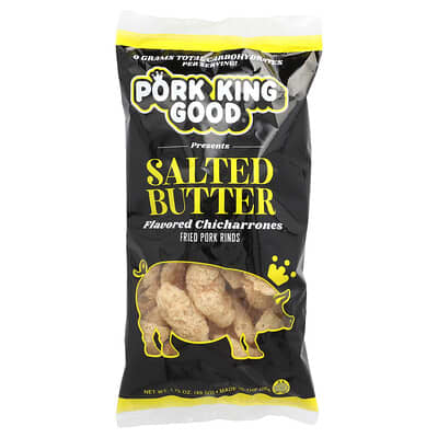Ароматизированные чичарронес, соленый сливочный вкус, 1.75 oz (49.5 g)
