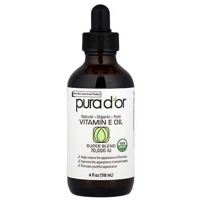 Vitamin E Oil, 4 fl oz (118 ml)