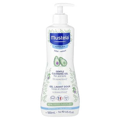 Гель для мягкого очищения с авокадо для волос и тела, 16.9 fl oz (500 ml)