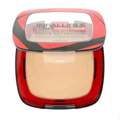 L'Oréal Infallible 24H Fresh Wear, тональный крем-пудра, 120 Vanilla, 0.31 oz (9 g)