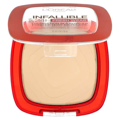 Infallible 24H Fresh Wear, тональная пудра, 130 True Beige, 0.31 oz (9 g)