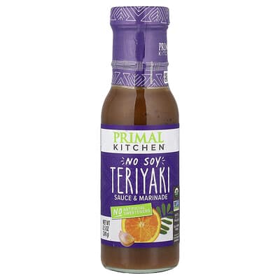 Primal Kitchen Соус и маринад Teriyaki без сои, 8.5 oz (241 g)