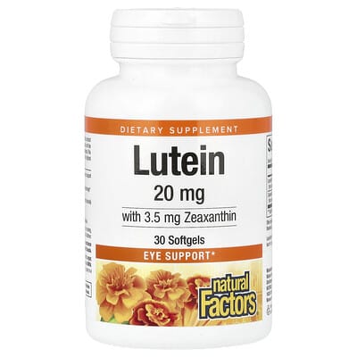 Lutein, 20 mg , 30 Softgels