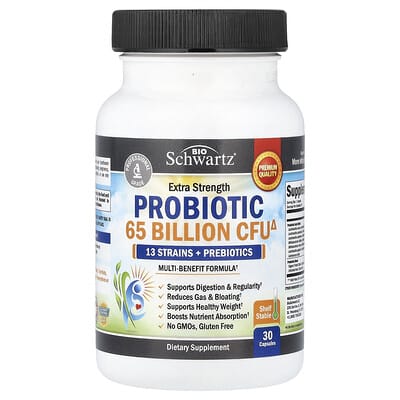BioSchwartz Probiotic, пробиотик, 30 капсул