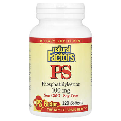 PS, 100 mg, 120 Softgels
