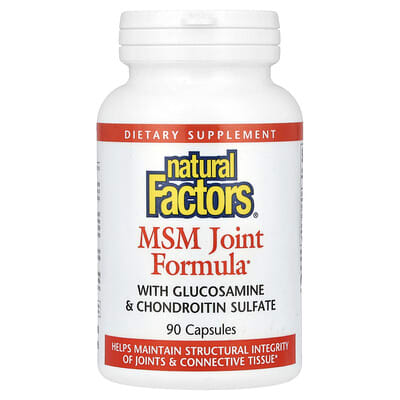 MSM Joint Formula with Glucosamine & Chondroitin Sulfate, 90 капсул