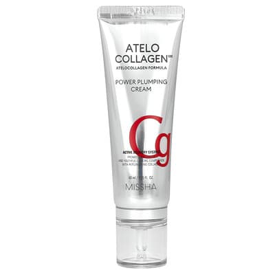 Омолаживающий крем Atelo Collagen, Power Plumping Cream, 1.35 fl oz (40 ml)