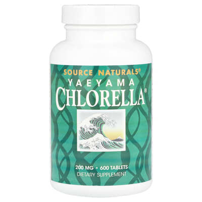 Yaeyama Chlorella®, 600 Tablets, (20 mg per Tablet)
