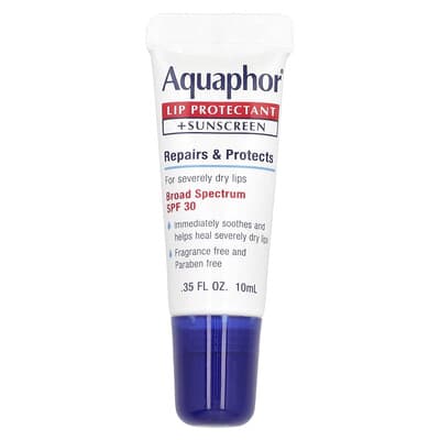 Защитный крем для губ с SPF 30, 0.35 fl oz (10 ml)