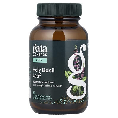 Holy Basil Leaf, 60  Liquid Phyto-Caps®