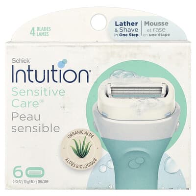 Intuition®, Sensitive Care, Replacement Cartridges, 6 Cartridges