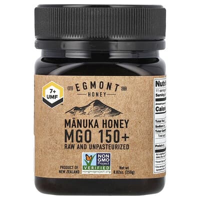 Manuka Honey, сырой и непастеризованный, UMF™ 7+, MGO 150+, 8.82 oz (250 g)