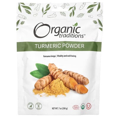 Superfoods, порошок куркумы, 7 oz (200 g)