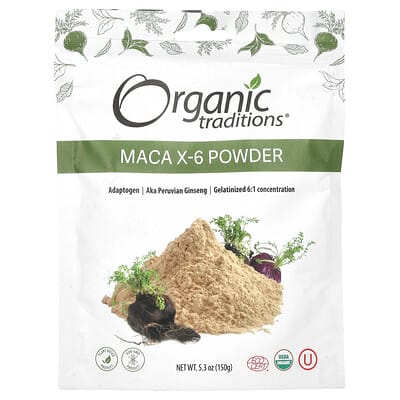 Superfoods, Maca X-6 порошок, 5.3 oz (150 g)