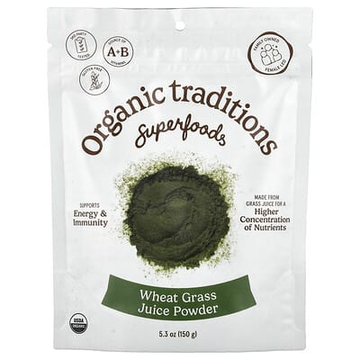 Superfoods, Wheat Grass Juice Powder,  5.3 oz (150 g)