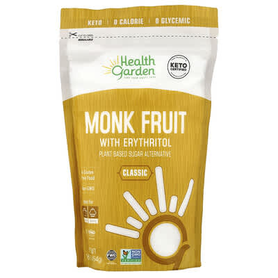 Monk Fruit With Erythritol, Classic, 16 oz (454 g)