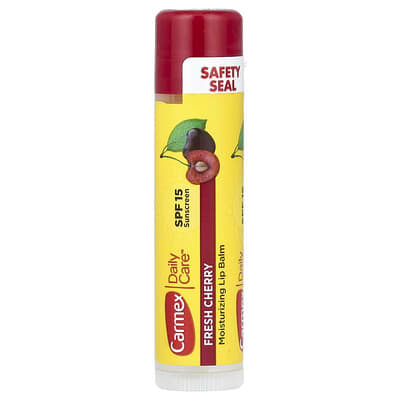 Daily Care®, Moisturizing Lip Balm, SPF 15, Fresh Cherry, 0.15 oz (4.25 g)