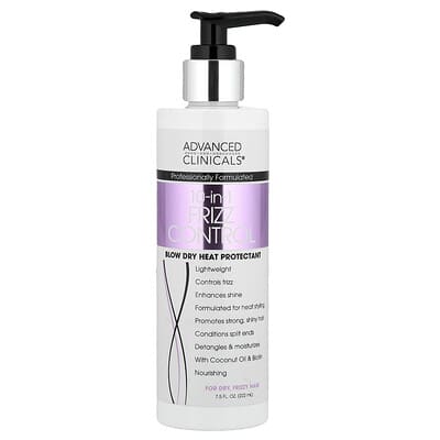 Средство для контроля пушистости и термозащиты при сушке волос, 7.5 fl oz (222 ml)
