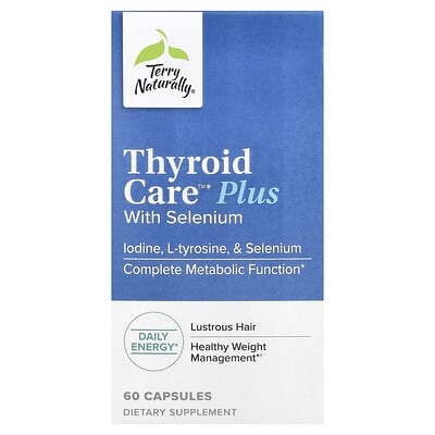 Thyroid Care™ Plus с селеном, 60 Capsules