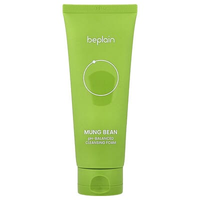Очищающая пенка Beplain Mung Bean pH-Balanced Cleansing Foam, 5.41 fl oz (160 ml)