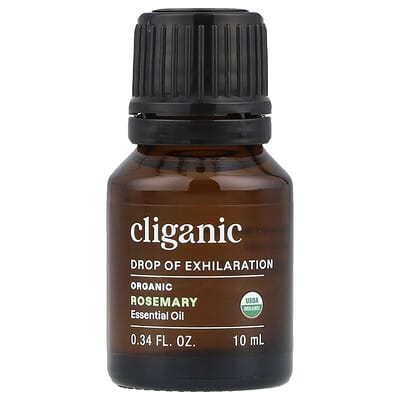 Drop of Exhilaration™, органическое эфирное масло розмарина, 0.34 fl oz (10 ml)