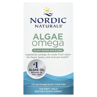 Algae Omega, 120 мягких капсул (357.5 mg на капсулу)