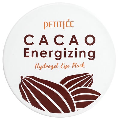 Cacao Energizing Hydrogel Eye Mask, 60 Patches, 2.96 oz (84 g)
