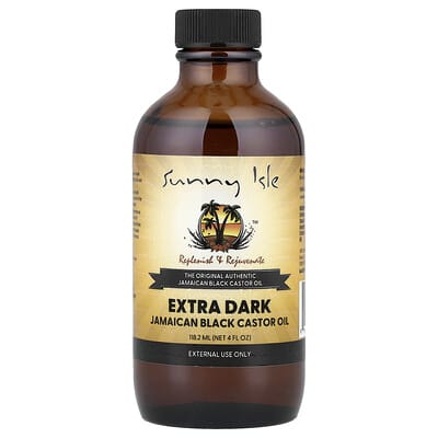 Sunny Isle масло черного касторового экстракта, 4 fl oz (118.2 ml)