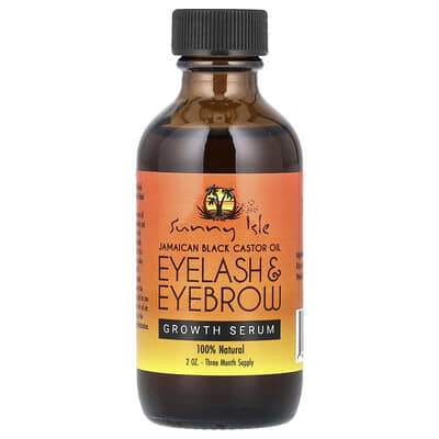 Jamaican Black Castor Oil, Eyelash & Eyebrow Growth Serum, 2 oz