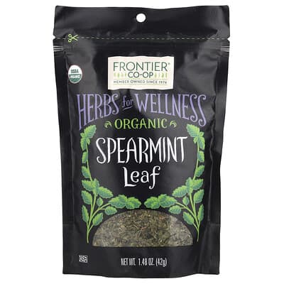 Organic Spearmint Leaf, 1.48 oz (42 g) чай
