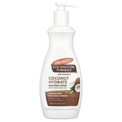Coconut Hydrate, Daily Body Lotion, 13.5 fl oz (400 ml)