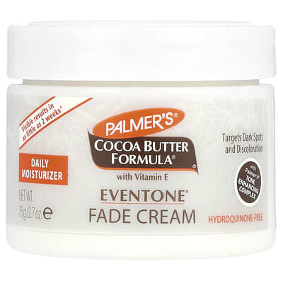 Coconut Butter Formula® с витамином E, Eventone® Отбеливающий крем, 2.7 oz (75 g)