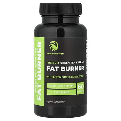 Fat Burner, Premium Green Tea Extract, 60 Capsules