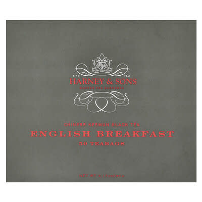 Chinese Keemun Black Tea, English Breakfast, 50 Tea Bags, 3.17 oz (90 g)