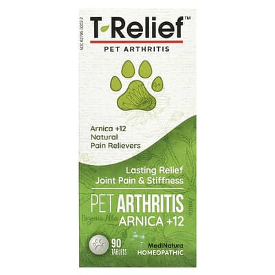 MediNatura T-Relief Arnica +12 для суставов собак 90 таблеток