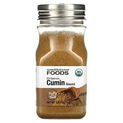 Кумин органический California Gold Nutrition, 2.64 oz (74 g)