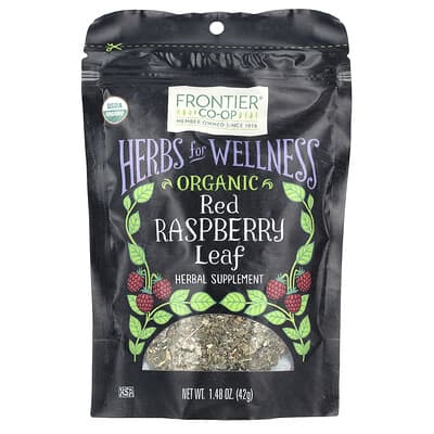 Organic Red Raspberry Leaf, 1.48 oz (42 g) чай