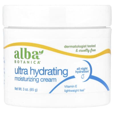 Alba Botanica ультраувлажняющий крем, без отдушек, 3 oz (85 g)
