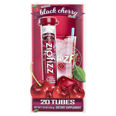 Смесь для энергетического напитка Black Cherry 20 Tubes 0.39 oz (11 g) Each