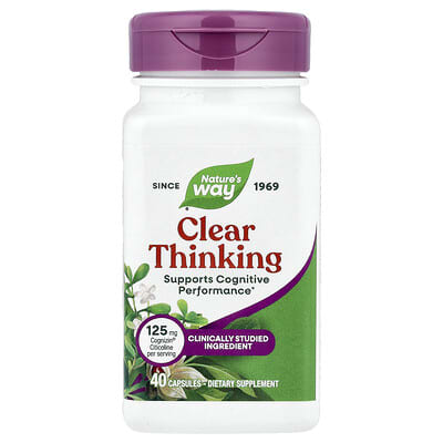 Clear Thinking, 40 капсул
